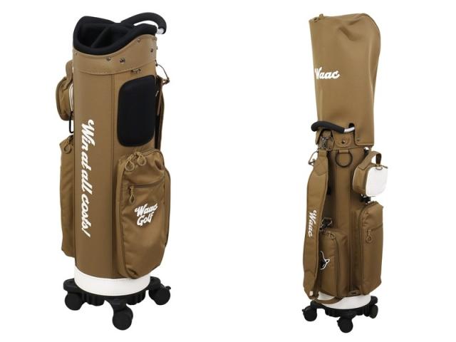WAAC キャディバック WAAC 新作 ワック ゴルフ キャディバッグ 072252800 スタンドバッグ