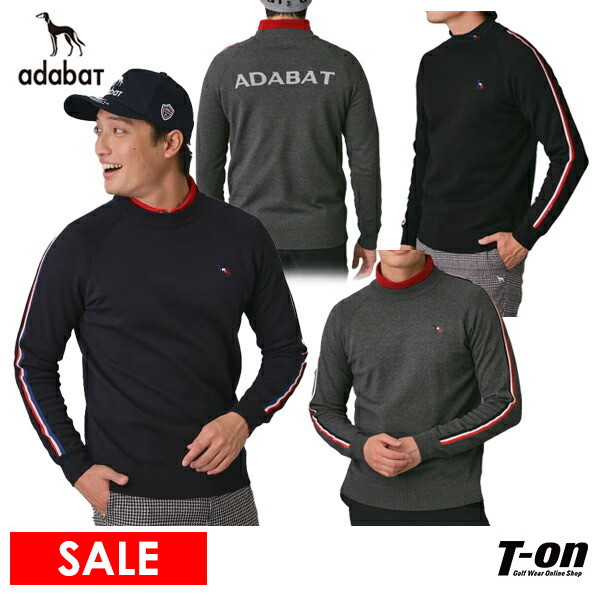【タイムセール 12/23 13:00迄】セーター メンズ アダバット adabat 2025 秋冬 新作 ゴルフウェア 082-14044 OFF
