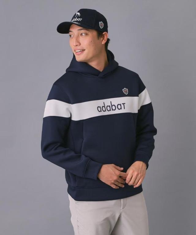 送料無料】パーカー メンズ アダバット adabat 2025 秋冬 新作 ゴルフ