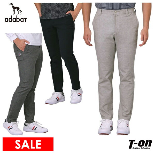 【タイムセール 12/23 13:00迄】パンツ メンズ アダバット adabat 2025 秋冬 新作 ゴルフウェア 082-74043 OFF
