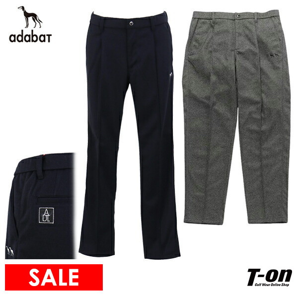 【タイムセール 12/23 13:00迄】パンツ メンズ アダバット adabat 2025 秋冬 新作 ゴルフウェア 082-74046 OFF