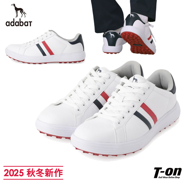 【タイムセール 12/23 13:00迄】シューズ メンズ レディース アダバット adabat 2025 秋冬 新作 ゴルフ 098-01341 OFF