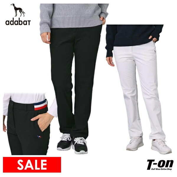 【送料無料】ロングパンツ レディース アダバット adabat 2025 秋冬 新作 ゴルフウェア 119-64140