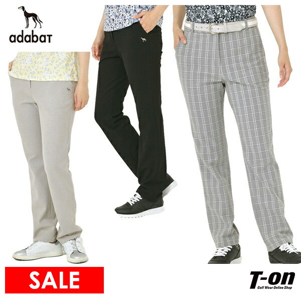 【タイムセール 12/23 13:00迄】パンツ レディース アダバット adabat 2025 秋冬 新作 ゴルフウェア 119-64900 OFF