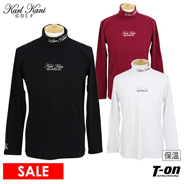 ハイネックシャツ メンズ カール カナイ ゴルフ Karl Kani GOLF 2025 秋冬 新作 ゴルフウェア 253kg1100b