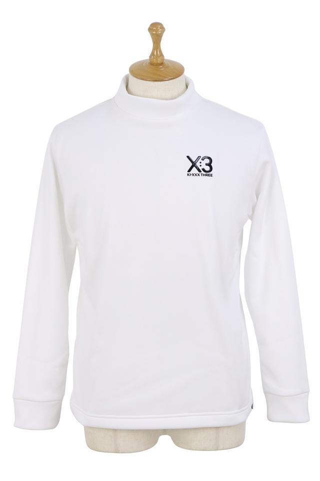 【送料無料】ハイネックシャツ メンズ キックスリー KI-XXX THREE 2025 秋冬 新作 ゴルフウェア 25awkm-28 送料無料】ハイネックシャツ メンズ キックスリー KI-XXX THREE 2025