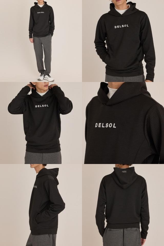 パーカー メンズ デルソルゴルフ DELSOL GOLF 2025 秋冬 新作 ゴルフ