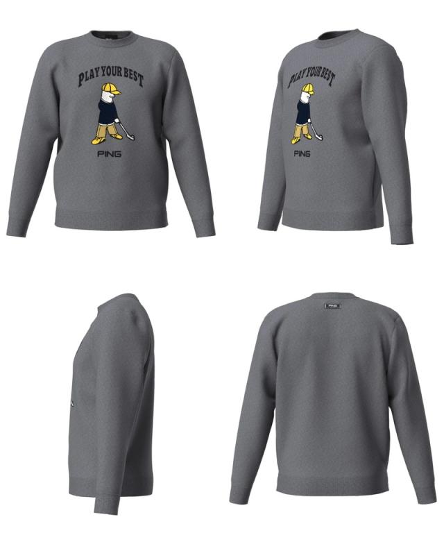 送料無料】セーター メンズ ピン PING 2025 秋冬 新作 ゴルフウェア