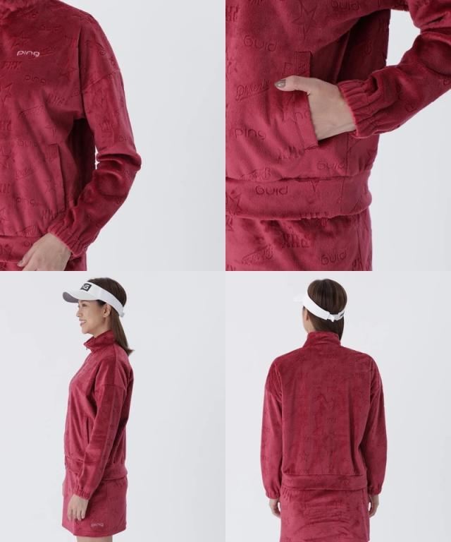 【大感謝祭P10倍】【送料無料】ブルゾン レディース ピン PING 2025 秋冬 新作 ゴルフウェア 622-5242900 大感謝祭P10倍】ブルゾン レディース ピン PING 2025 秋冬 新作 ゴルフ