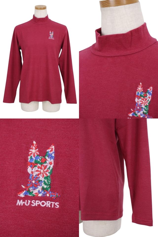 送料無料】ハイネックシャツ レディース MUスポーツ エムユー スポーツ