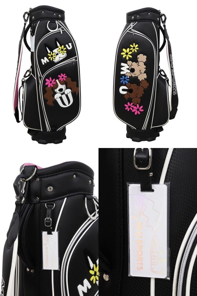 送料無料】キャディバッグ メンズ レディース MUスポーツ MUSPORTS