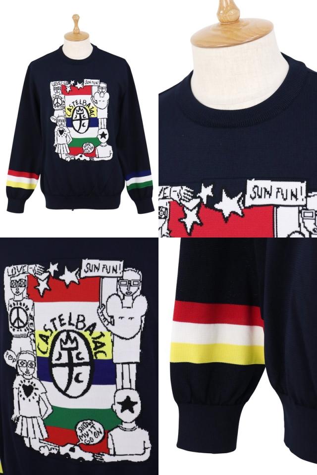 送料無料】セーター メンズ カステルバジャック CASTELBAJAC 2025 秋冬