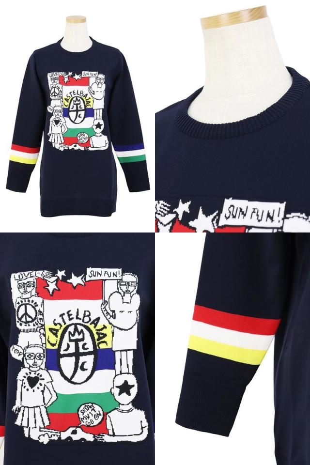 送料無料】セーター レディース カステルバジャック CASTELBAJAC 2025