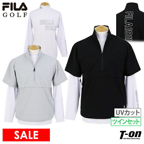 【30％OFFセール】ポロシャツ メンズ フィラ フィラゴルフ FILA GOLF 2025 秋冬 新作 ゴルフウェア 785-564