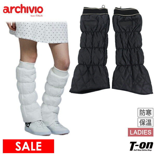 【大感謝祭P10倍】【送料無料】レッグウォーマー レディース アルチビオ archivio 2025 秋冬 新作 ゴルフ a510010