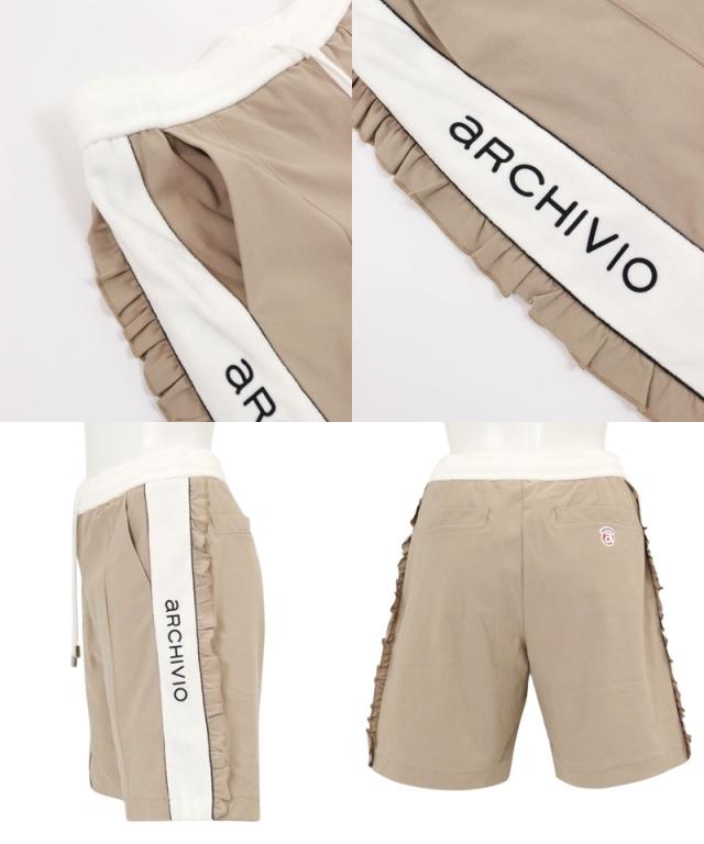 送料無料】ハーフパンツ レディース アルチビオ archivio 2025 秋冬