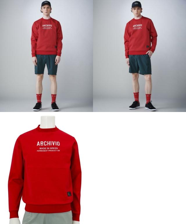 アルチビオ　トレーナー　赤　M タイムセール 10/24 13:00迄 10％OFF】トレーナー メンズ アルチビオ