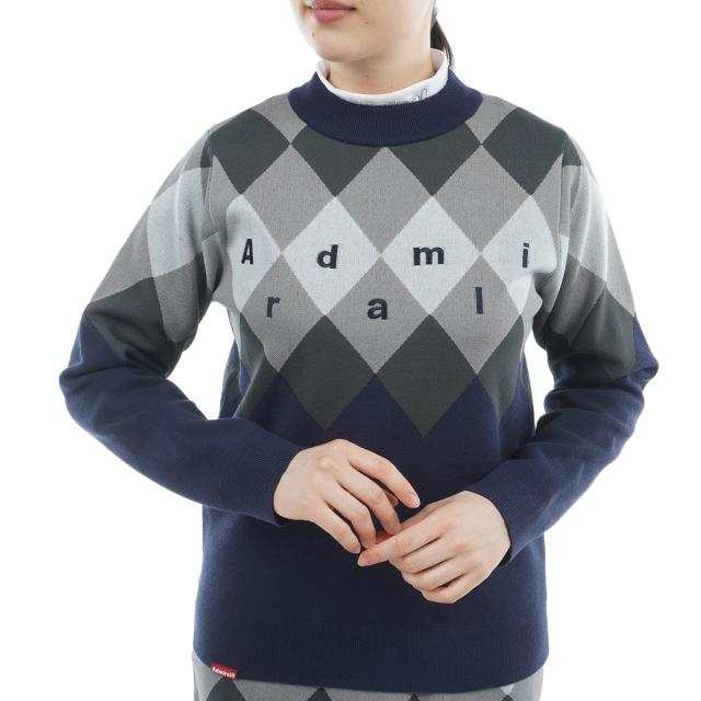 【大感謝祭P10倍】【送料無料】セーター レディース アドミラルゴルフ Admiral Golf 日本正規品 2025 秋冬 新作 ゴルフウェア adla569 送料無料】セーター レディース アドミラルゴルフ Admiral Golf 日本