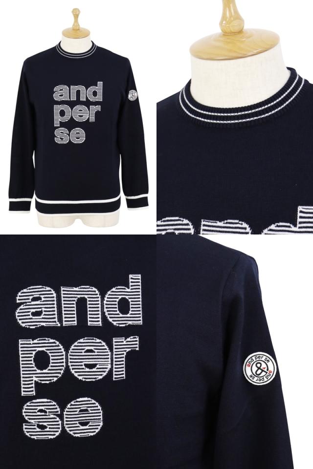 送料無料】セーター メンズ アンパスィ and per se 2025 秋冬 新作