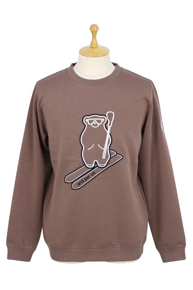 送料無料】トレーナー メンズ アンパスィ and per se 2025 秋冬 新作