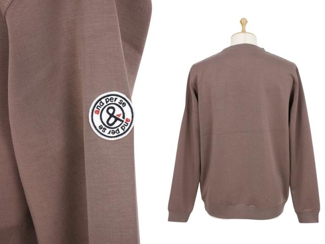 送料無料】トレーナー メンズ アンパスィ and per se 2025 秋冬 新作