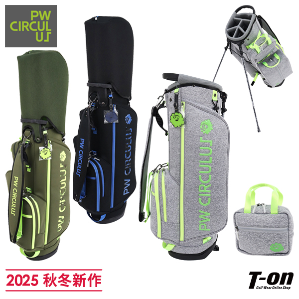 【送料無料】キャディバッグ メンズ レディース ピーダブリュサーキュラス PW CIRCULUS 2025 秋冬 新作 ゴルフ bo-7i-gw-0011