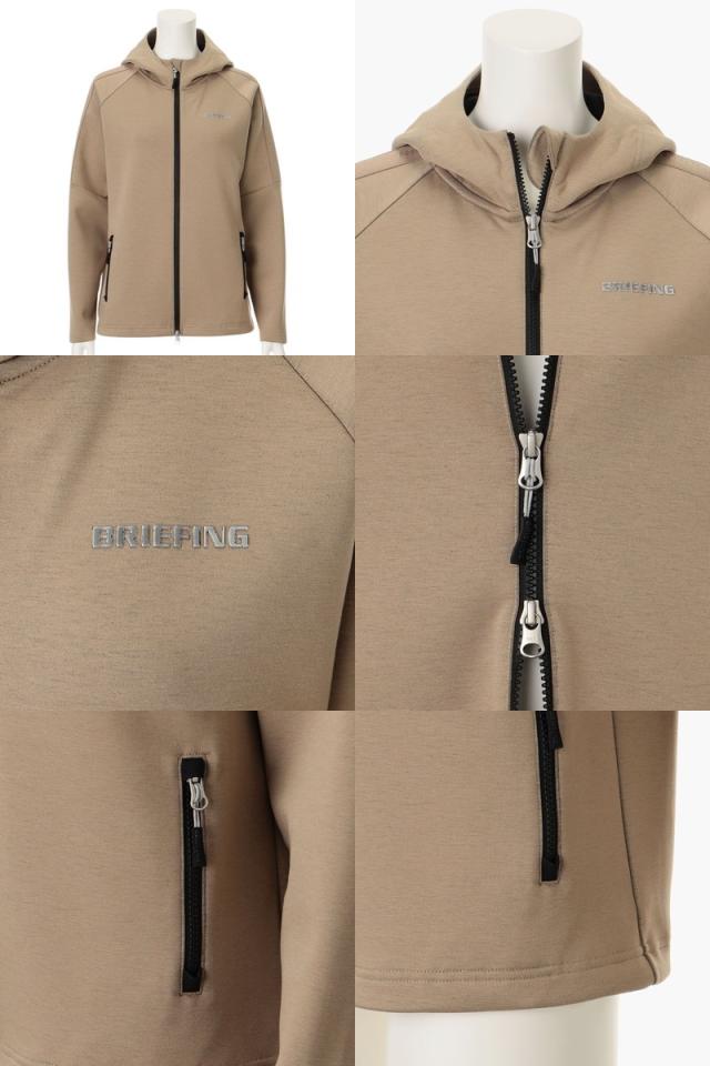 【大感謝祭P10倍】【送料無料】パーカー レディース ブリーフィング ゴルフ BRIEFING GOLF 2025 秋冬 新作 ゴルフウェア brg253w27 送料無料】パーカー レディース ブリーフィング ゴルフ BRIEFING GOLF