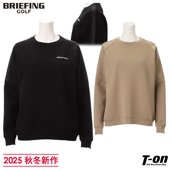 【大感謝祭P10倍】【送料無料】トレーナー レディース ブリーフィング ゴルフ BRIEFING GOLF 2025 秋冬 新作 ゴルフウェア brg253w28