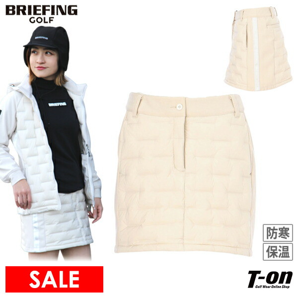 【大感謝祭P10倍】【送料無料】スカート レディース ブリーフィング ゴルフ BRIEFING GOLF 2025 秋冬 新作 ゴルフウェア brg253w48