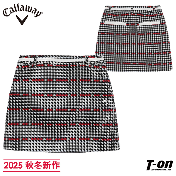 【大感謝祭P10倍】スカート レディース キャロウェイ アパレル キャロウェイ ゴルフ Callaway APPAREL 2025 秋冬 新作 ゴルフウェア c25228211