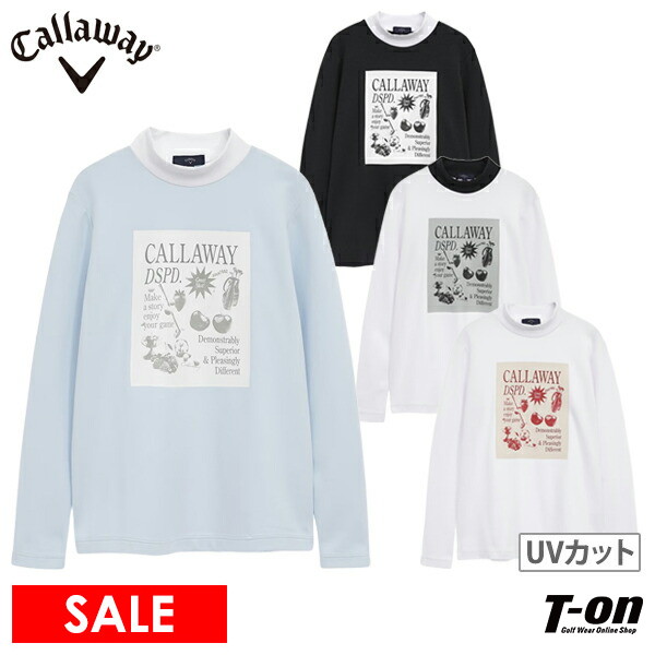 【大感謝祭P10倍】【メール便対応】ハイネックシャツ レディース キャロウェイ アパレル キャロウェイ ゴルフ Callaway APPAREL 2025 秋冬 新作 ゴルフウェア c25233203