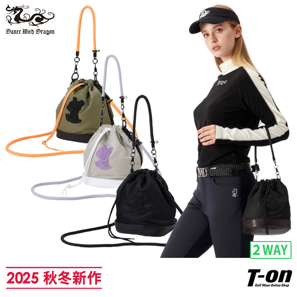 【大感謝祭P10倍】【送料無料】カートバッグ メンズ レディース ダンスウィズドラゴン DANCE WITH DRAGON DWD 2025 秋冬 新作 ゴルフ d3-389011