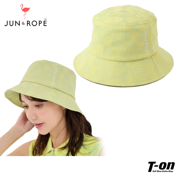 【メール便対応】ハット メンズ レディース ジュン＆ロペ ジュンアンドロペ JUN＆ROPE ゴルフ eru15150