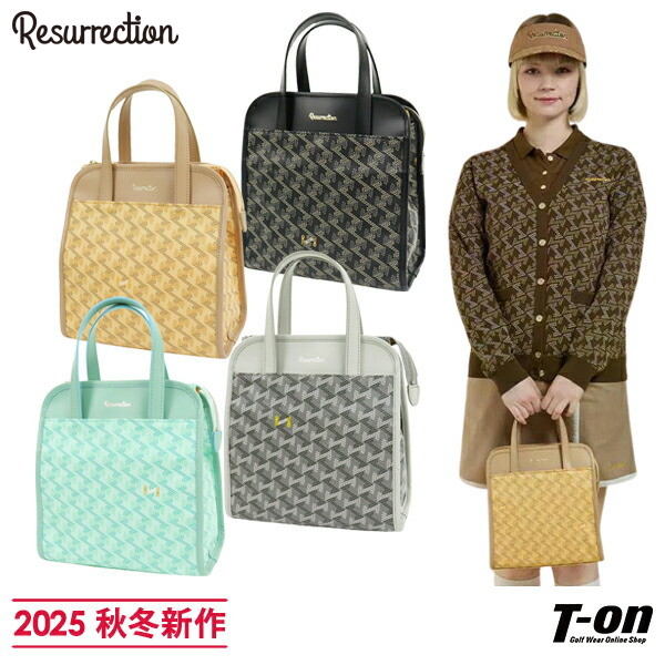 【送料無料】カートバッグ メンズ レディース レザレクション Resurrection 2025 秋冬 新作 ゴルフ lanius-tetra