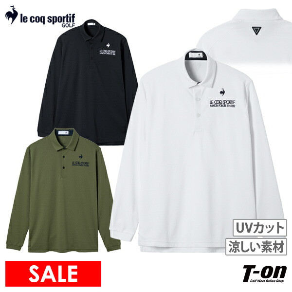 【30％OFFセール】ポロシャツ メンズ ルコックスポルティフ ゴルフ ルコック le coq sportif GOLF 2025 秋冬 新作 ゴルフウェア lg5fls07m