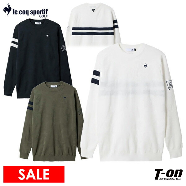 【30％OFFセール】セーター メンズ ルコックスポルティフ ゴルフ ルコック le coq sportif GOLF 2025 秋冬 新作 ゴルフウェア lg5fst00m