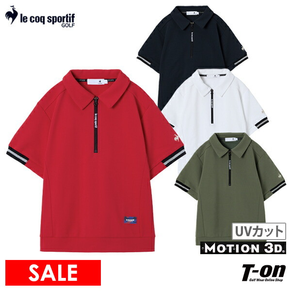 【30％OFFセール】ポロシャツ レディース ルコックスポルティフ ゴルフ ルコック le coq sportif GOLF 2025 秋冬 新作 ゴルフウェア lg5fsw80l