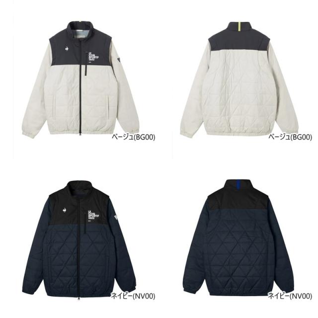 【大感謝祭P10倍】ブルゾン メンズ ルコックスポルティフ ゴルフ ルコック le coq sportif GOLF 2025 秋冬 新作 ゴルフウェア lg5fwbc0m 大感謝祭P10倍】ブルゾン メンズ ルコックスポルティフ ゴルフ