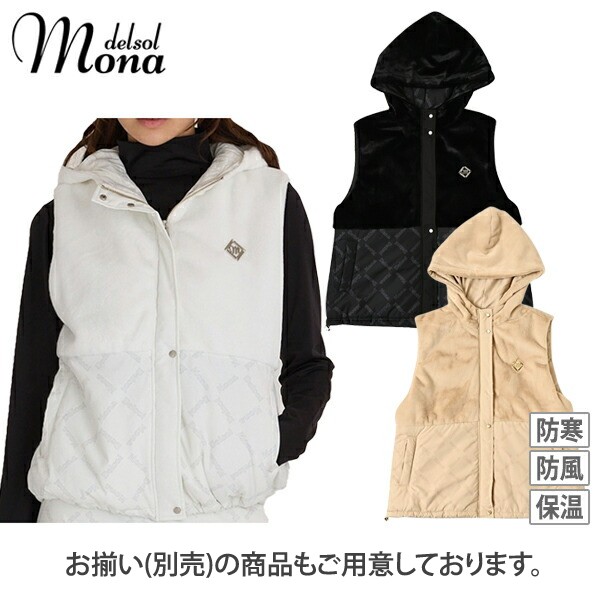 中綿スカートレディース モナ デルソル MONA DELSOL 2025 秋冬 新作