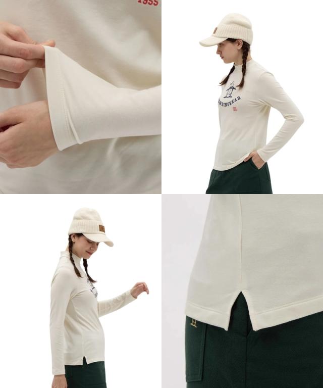 ハイネックシャツ レディース マンシングウェア Munsingwear 2025 秋冬