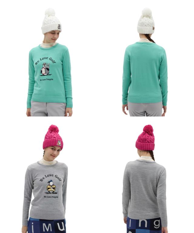 大感謝祭P10倍】セーター レディース マンシングウェア Munsingwear