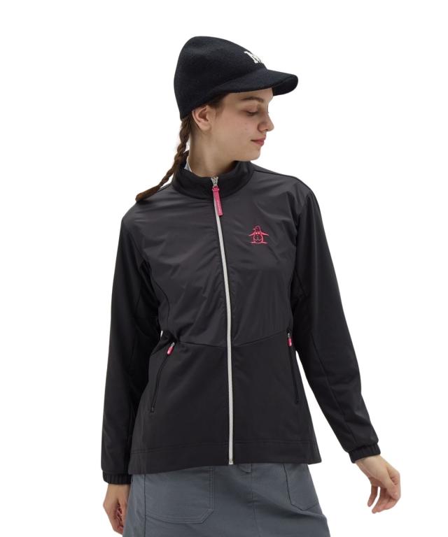マンシングウェア (Munsingwear) レディース 長袖フルジップパーカー