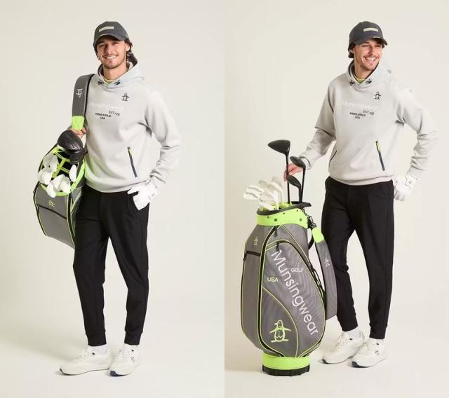 パーカー メンズ マンシングウェア Munsingwear 2025 秋冬 新作 ゴルフ