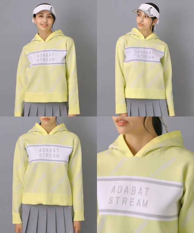 送料無料】セーター レディース アダバット ストリーム ADABAT STREAM