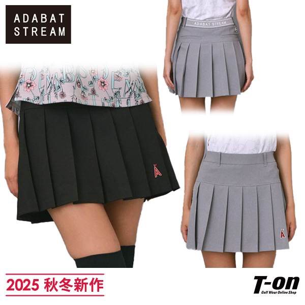 【タイムセール 12/23 13:00迄】スカート レディース アダバット ストリーム ADABAT STREAM 2025 秋冬 新作 ゴルフウェア s70-64922 OFF