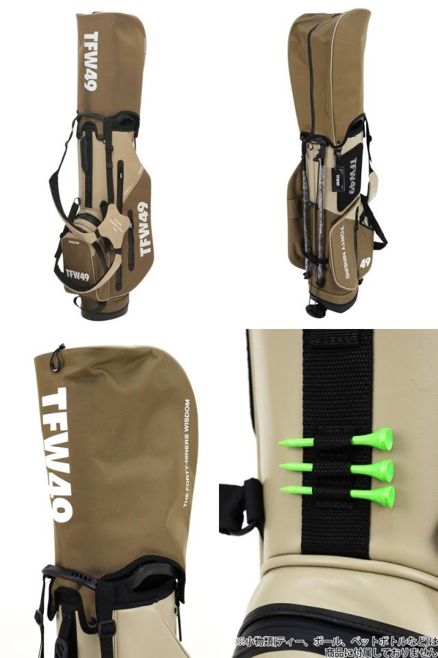 大感謝祭P10倍】キャディバッグ メンズ レディース ティーエフ