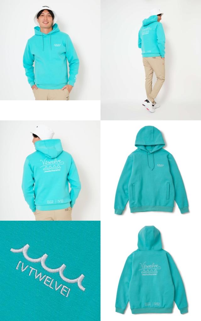 送料無料】パーカー メンズ ヴィトゥエルブゴルフ V12 ムータマリン