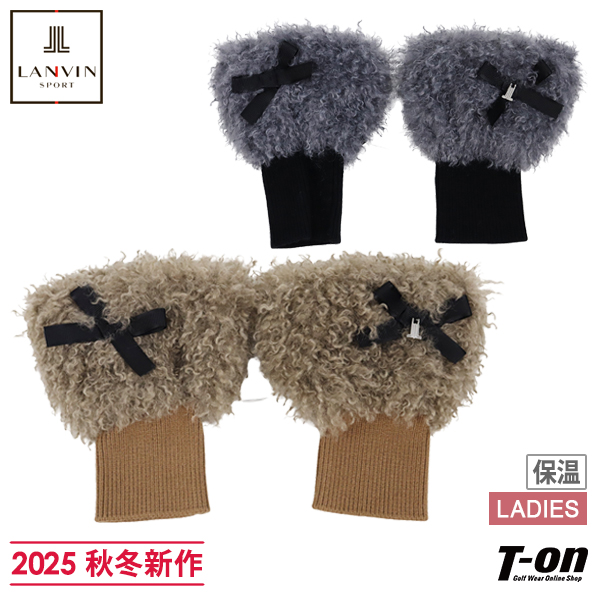 【大感謝祭P10倍】レッグウォーマー レディース ランバン スポール LANVIN SPORT 日本正規品 2025 秋冬 新作 ゴルフ vg5faz81l