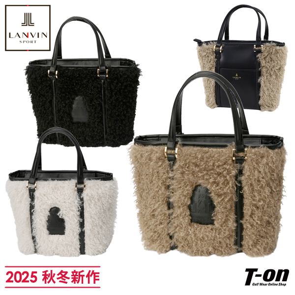 【大感謝祭P10倍】カートバッグ レディース ランバン スポール LANVIN SPORT 日本正規品 2025 秋冬 新作 ゴルフ vg5ftt45l