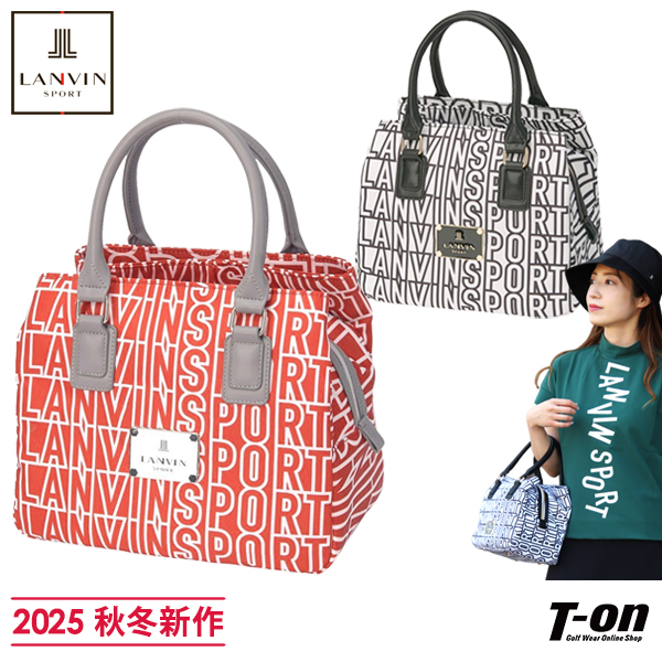 【大感謝祭P10倍】カートバッグ メンズ レディース ランバン スポール LANVIN SPORT 日本正規品 2025 秋冬 新作 ゴルフ vg5ftt46l